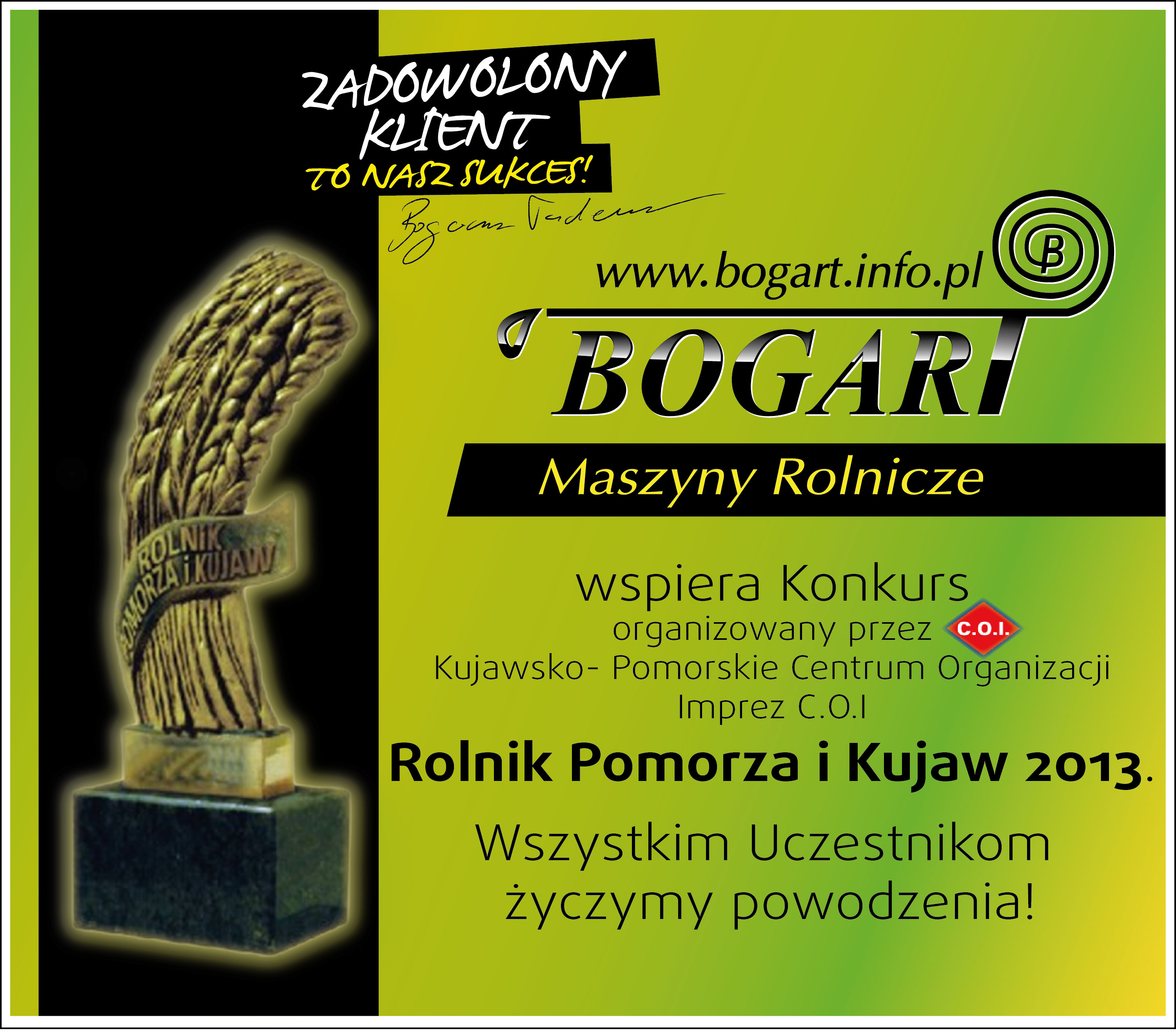 Konkurs: Rolnik Pomorza i Kujaw